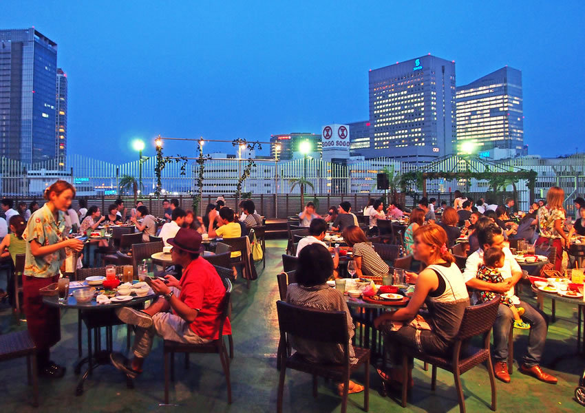 Yokohama Night Market BBQ BEER GARDEN