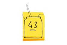 43