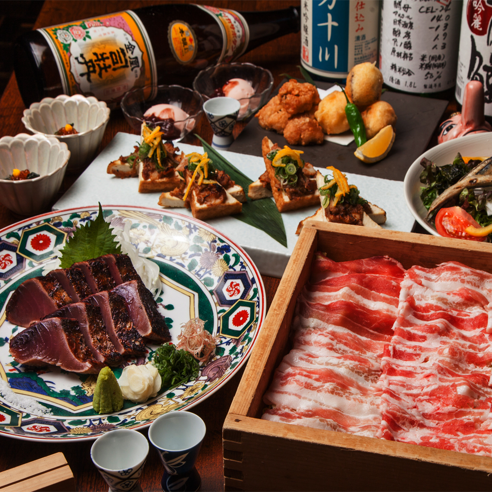 龍馬街道 龍馬街道 品川 [曜日限定] [2時間飲み放題] 宴会コース～彩いろどり～7品｜DDホールディングス店舗総合情報サイト