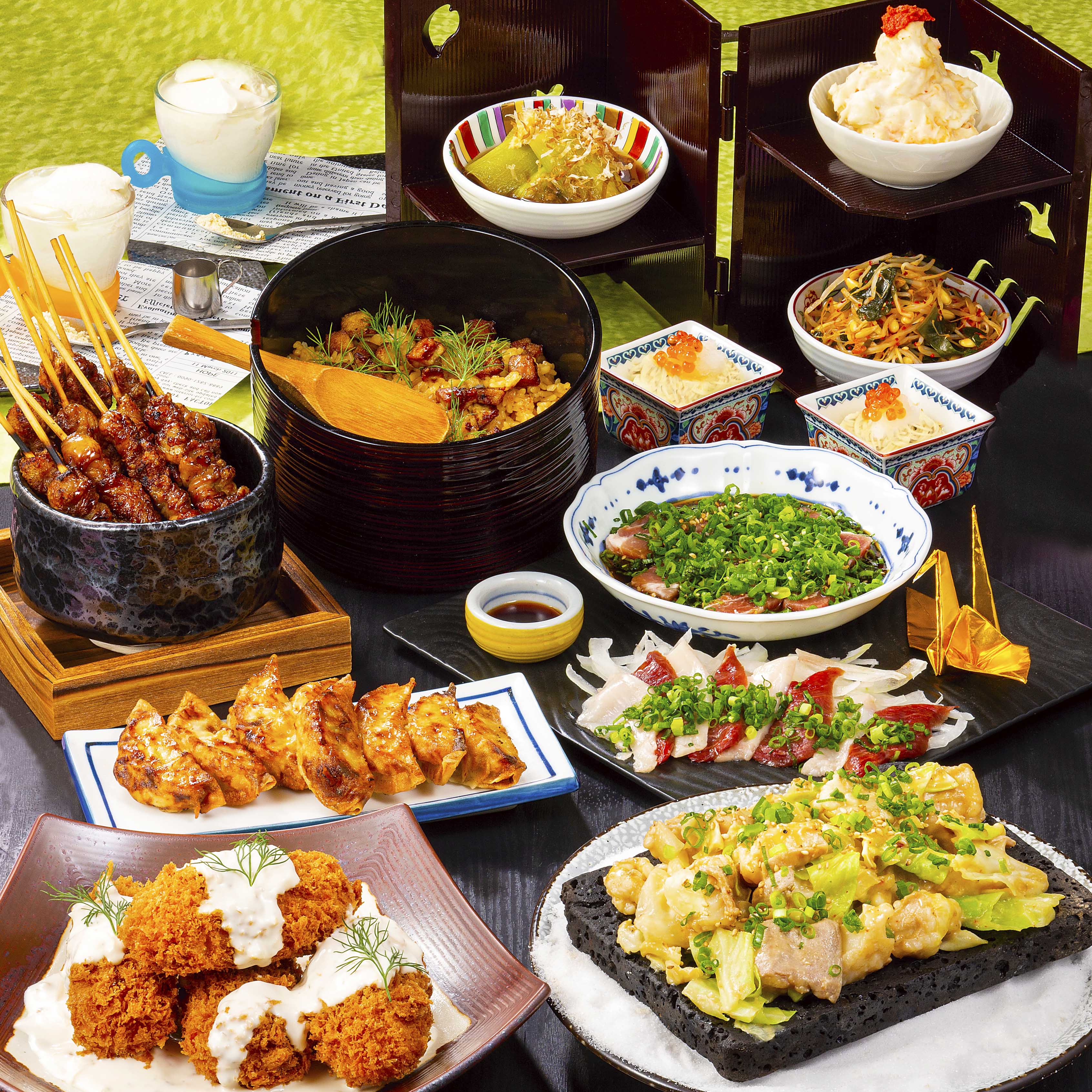 酒場フタマタ 酒場フタマタ 浜松町店 2時間飲み放題 夏の三股コース9品 公式ネット予約 Ddホールディングス店舗総合情報サイト