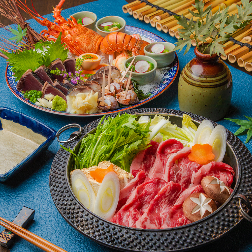 あくとり代官 鍋之進 あくとり代官 鍋之進 渋谷 3時間飲み放題 黒毛和牛すき焼き お造り八寸盛りコース7品 Ddホールディングス店舗総合情報サイト