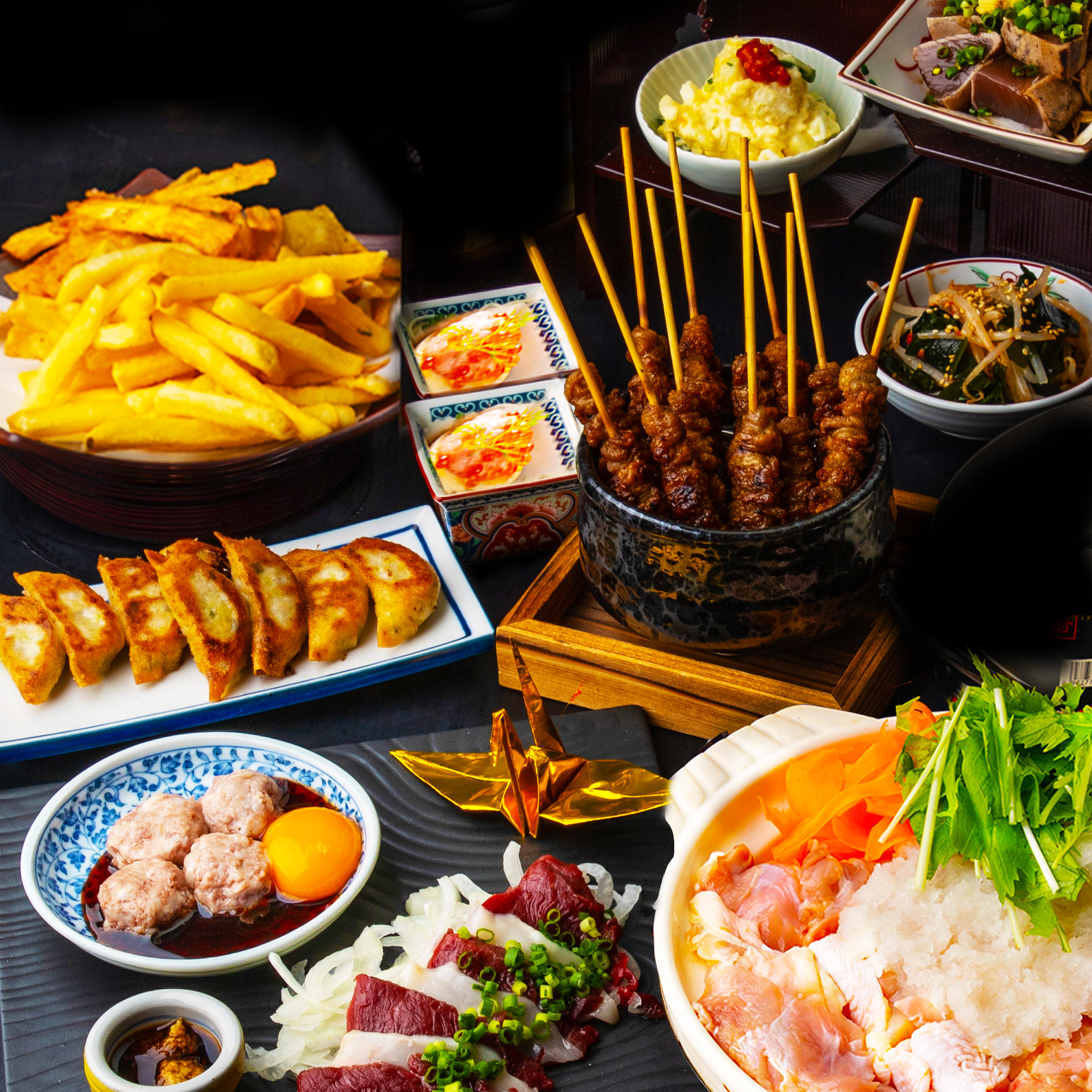 酒場フタマタ 博多かわ串 高知餃子 酒場フタマタ 新橋店 コース一覧 公式ネット予約 Ddホールディングス店舗総合情報サイト