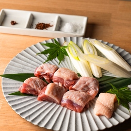 名物、岩手鴨の鴨葱焼き