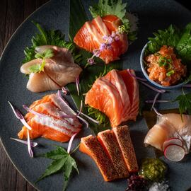 【刺身】生産者の熱意の結晶「ご当地サーモン」を味わう