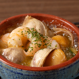 スペイン定番タパス『アヒージョ』