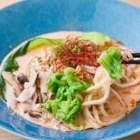 豆乳ピリ辛坦々の おうどん