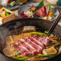 岩手鴨と九条葱　鴨すき