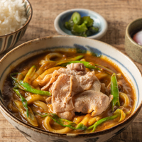 おでん出汁の肉カレーうどん